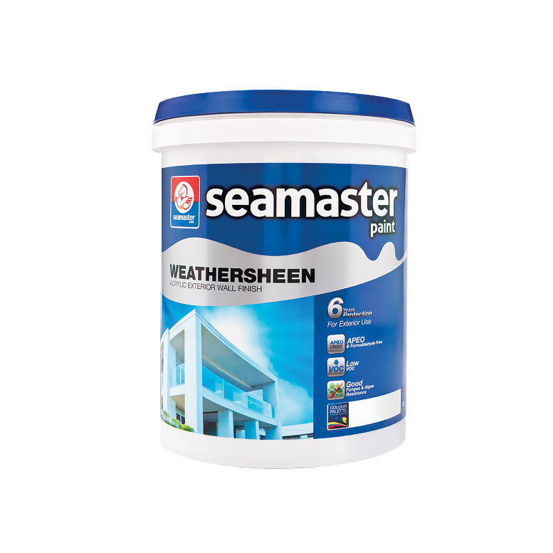 Weathersheen Acrylic Exterior Wall Finish (6years) 8900G